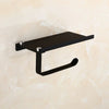 Stainless Steel Toilet Paper Holder with Shelf Wall Mount Tissue Holder