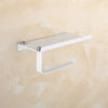 Stainless Steel Toilet Paper Holder with Shelf Wall Mount Tissue Holder