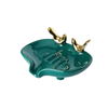No-Drill Ceramic Soap Dish Bath Drain Soap Holder Wristband Dispenser