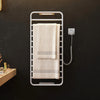 No-Drill Electric Towel Warmer with Sterilizing Function for Bathroom