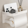 Non Perforated Wall Mounted Bathroom Toilet Tissue Roll Paper Box Rack