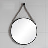Nordic Bathroom Mirror Round Wall Mounted Mirror Hanging Ornament