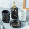 Nordic Matte Gold Ceramics Bathroom Accessories Set Washing Set
