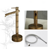Outdoor Antique Bamboo Brass Faucet Retro Garden Faucet Mixer Tap