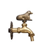 Outdoor Decorative Garden Faucet Animal Shape Bibcock Tap For Garden