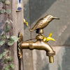 Outdoor Garden Faucet Wall Mount Solid Decorative Antique Tap