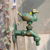 Outdoor Garden Faucet Wall Mount Solid Decorative Antique Tap