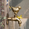 Outdoor Garden Faucet Wall Mount Solid Decorative Antique Tap