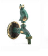 Outdoor Garden Faucet Wall Mount Solid Decorative Antique Tap