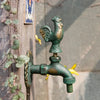 Outdoor Garden Faucet Wall Mount Solid Decorative Antique Tap