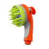 Pet Shower Brush with Comb and Sprinkler for Dogs and Cats