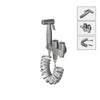 Portable Bidet Spray Gun Wall Mounted Stainless Steel Handheld Bidet