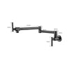 Pot Filler Tap Wall Mounted Kitchen Sink Faucet 360 Rotate Folding Tap