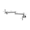 Pot Filler Tap Wall Mounted Kitchen Sink Faucet 360 Rotate Folding Tap