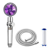 Propeller Shower Head High Pressure Set 360 Rotate With Water Filter