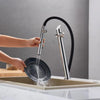 Pull Down Single Lever Kitchen Sink Faucet Brass Water Mixer Sink Tap