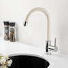 Pull-Out 2-Mode Kitchen Faucet Stainless Steel 360° Rotating Mixer Tap