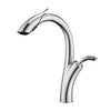 Pull Out Brass Kitchen Faucet Rotating Sink Mixer Tap Flexible Sprayer