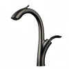 Pull Out Brass Kitchen Faucet Rotating Sink Mixer Tap Flexible Sprayer