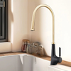 Pull-Out Kitchen Faucet 360 Rotating Stainless Steel Sink Mixer Tap