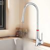 Pull-Out Kitchen Faucet 360 Rotating Stainless Steel Sink Mixer Tap