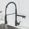 Pulling Kitchen Sink Faucet Dual Outlet Deck Mounted Washing Basin Tap