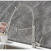 Pulling Kitchen Sink Faucets Dual Outlet Washing Basin Mixer Taps