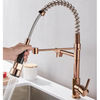 Pulling Kitchen Sink Faucets Dual Outlet Washing Basin Mixer Taps