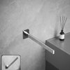 Punch/No Punch Stainless Steel Swivel Towel Bar Rotating Towel Holder