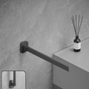 Punch/No Punch Stainless Steel Swivel Towel Bar Rotating Towel Holder