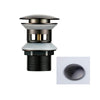 Push Button Drain Stopper Brass Bathroom Sink Pop-Up Basin Waste Drain