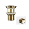 Push Button Drain Stopper Brass Bathroom Sink Pop-Up Basin Waste Drain
