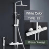 Rainfall Bath Shower Mixer Tap Shower Set Shower System with Handshower