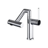 Rainfall Rotating Brass Basin Sink Faucet Multi-Function Water Mixer