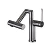 Rainfall Rotating Brass Basin Sink Faucet Multi-Function Water Mixer