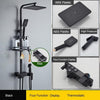 Rainfall Shower Faucet Bathroom Shower With Bidet Sprayer Mixer Tap