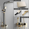 Rainfall Shower Faucet Bathroom Shower With Bidet Sprayer Mixer Tap