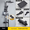 Rainfall Shower Faucet Bathroom Shower With Bidet Sprayer Mixer Tap