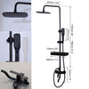 Rainfall Shower Faucet Set Single Lever Bathtub Shower Mixer Faucet
