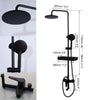 Rainfall Shower Faucet Set Single Lever Bathtub Shower Mixer Faucet