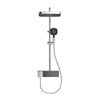 Rainfall Shower System Brass Bathroom Shower Faucet with Mixer Valve