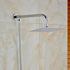 Rainfall Style Shower Head with Shower Arm And Shower Hose