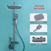 Rainfall Tap Shower Faucet Bathroom Digital Bath Showers System Set