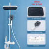 Rainfall Tap Shower Faucet Bathroom Digital Bath Showers System Set