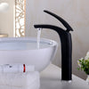 Red Bathroom Faucet Brass Basin Sink Faucet Mixer Tap Single Handle