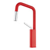 Brass Pull-Out Kitchen Faucet Sink Water Mixer Tap Flexible Spray Head