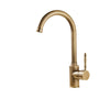 Retro Antique Brass Crane Kitchen Faucet Hot Cold Water Tap Sink Mixer