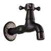 Retro Black Washing Machine Faucet