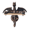 Retro Dragon Shaped Toilet Paper Holder Resin Creative Tissue Rack