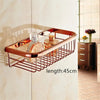 Rose Gold Bathroom Accessories Towel Rack Bathroom Shelf Paper Holder